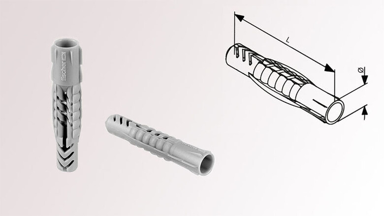 Universaldübel UX Fischer - von huero.de