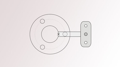 Geländerpfosten |  für Reling-PLUS-Geländer | mit Gewinde für Handlaufträger | V2A