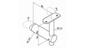 Handlaufstütze für Rohrbefestigung | Ø 42,4 mm | Handlauf Ø 42,4 mm | V4A | Auslaufartikel