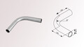 Rohrbogen 90°, r=97 mm, Rohr 48,3 mm | Auslaufartikel