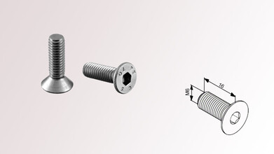 DIN7991 Innensechskantschraube mit Senkkopf - von huero.de